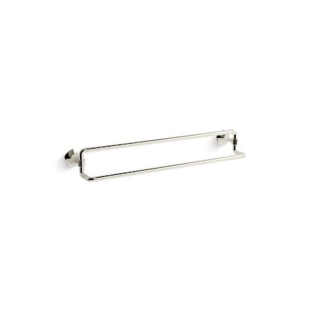 Kohler Occasion 24 Double Towel Bar K-27062-SN
